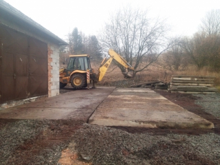 Panelové stání Horní Benešov